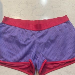 Pink and Purple Reebok Running Shorts